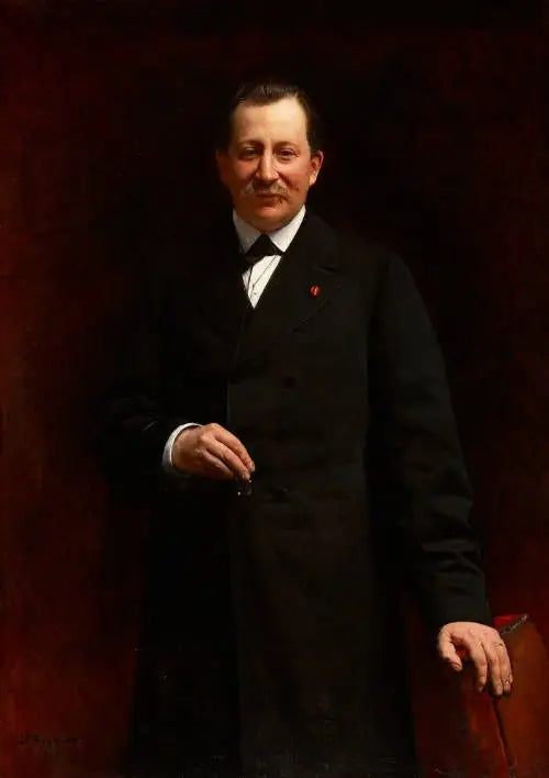 Portret van Hermann (Jacques) Raffalovich - Léon Bonnat