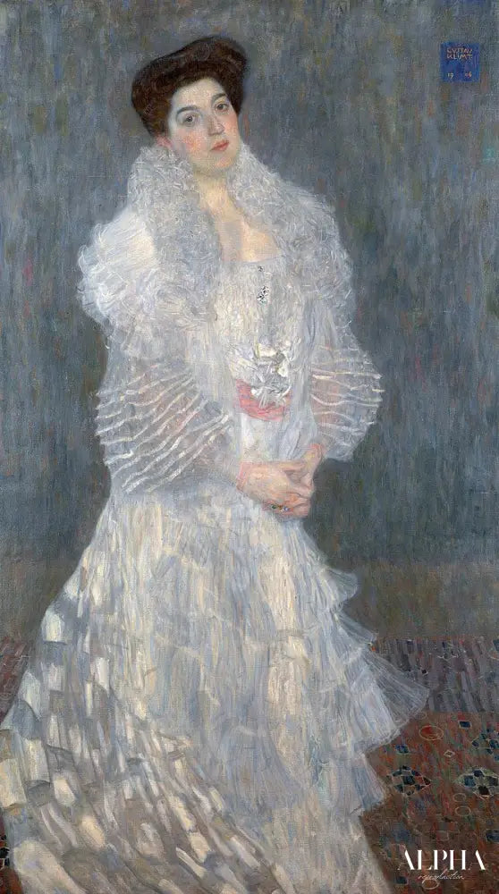 Portrait de Hermine Gallia - Gustav Klimt - Reproductions de tableaux et peintures haut de gamme