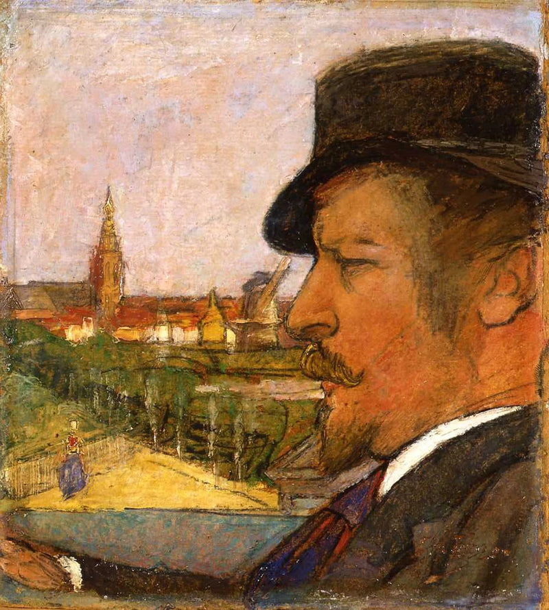 Portret van Hidde Nijland - Jan Toorop