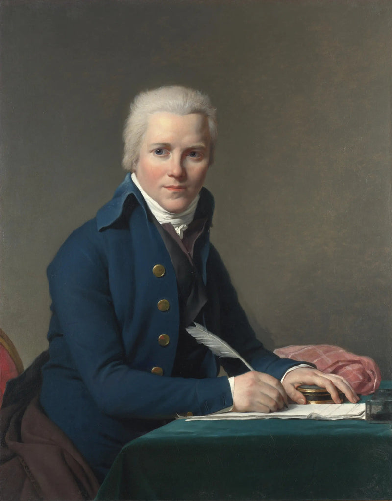 Portret van Jacobus Blauw - Jacques-Louis David