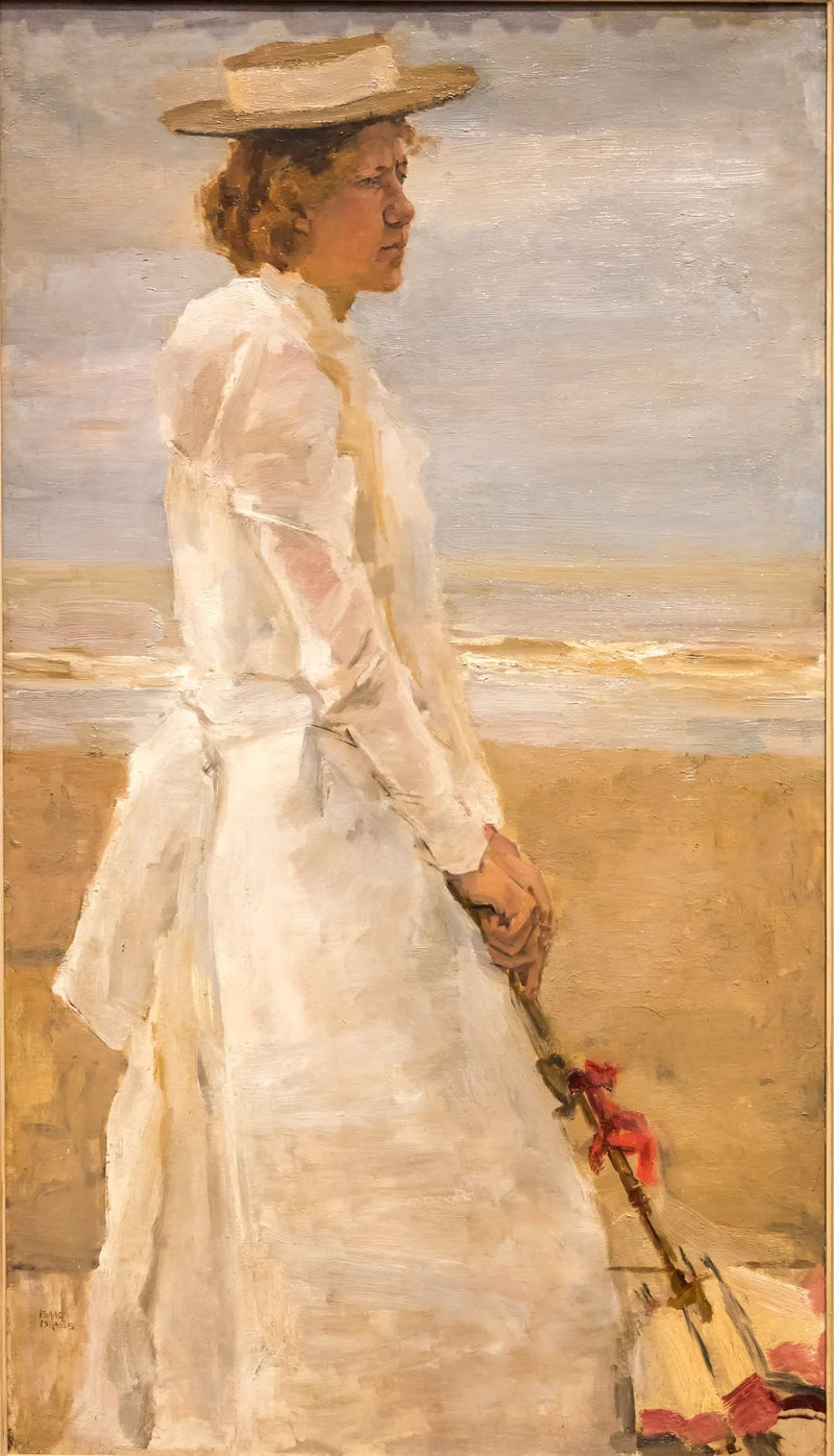 Portret van Jacqueline Sandberg - Isaac Israëls