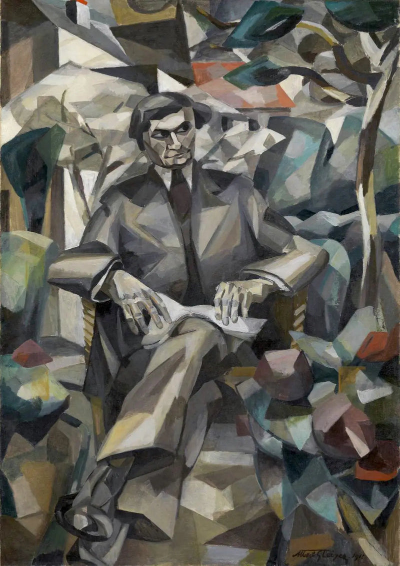 Portret van Jacques Nayral - Albert Gleizes