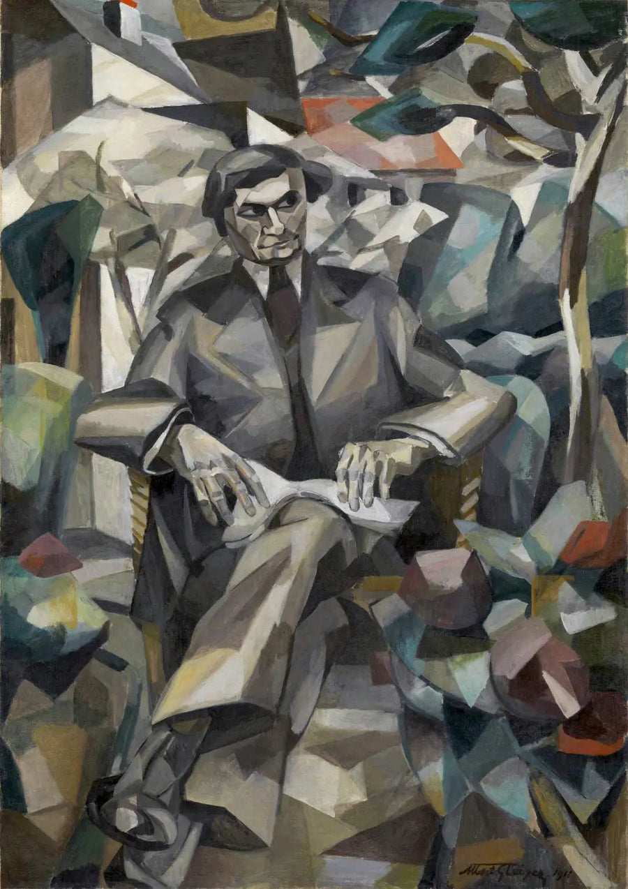 Portret van Jacques Nayral - Albert Gleizes