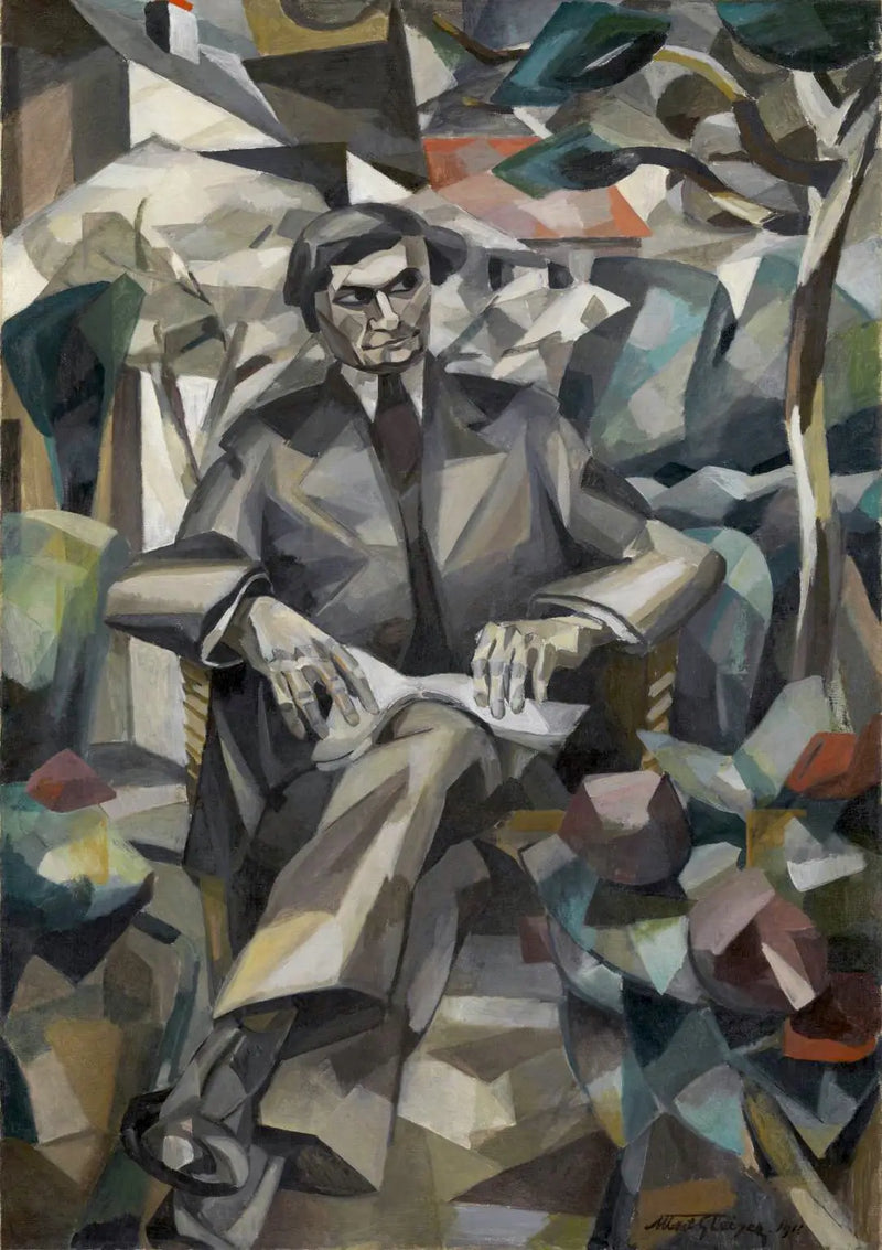 Portret van Jacques Nayral - Albert Gleizes