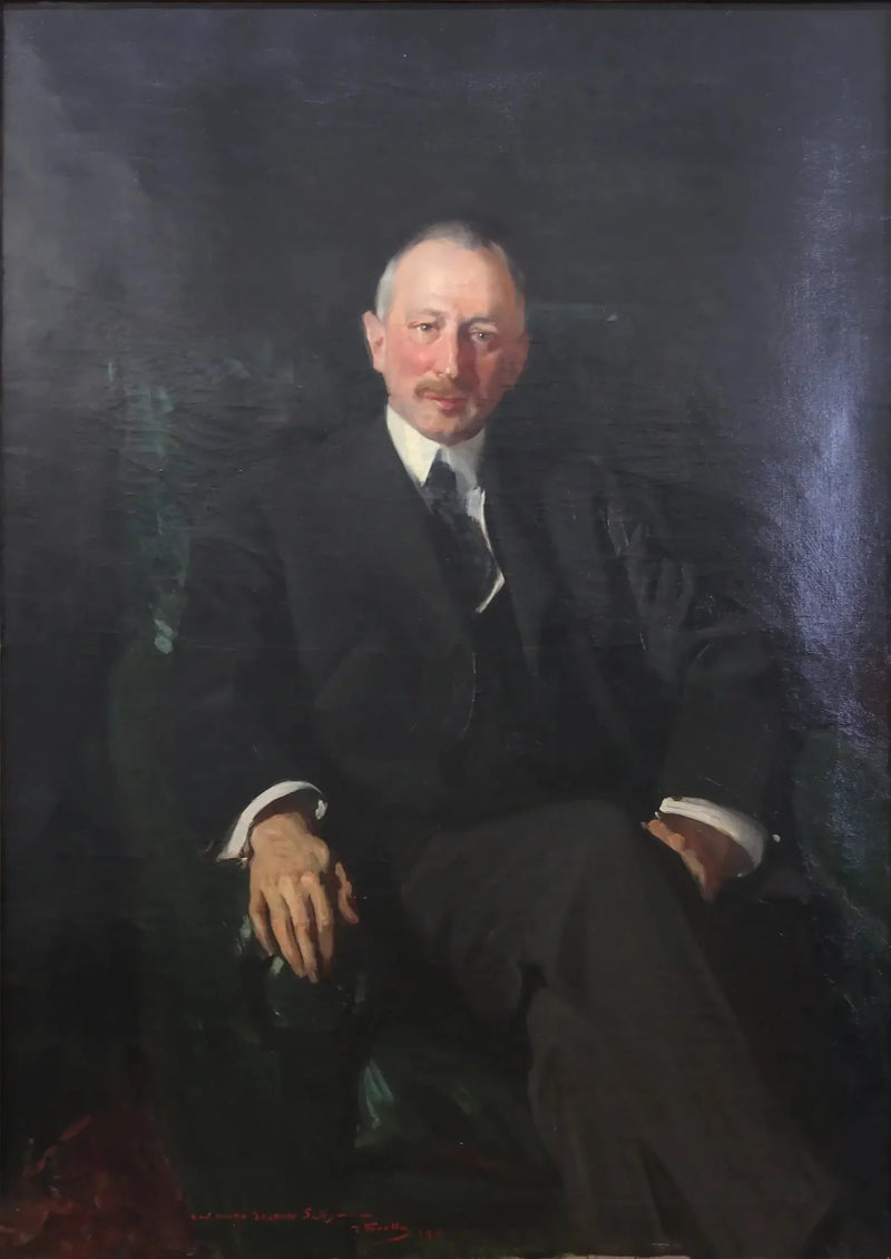 Portret van Jacques Seligmann - Joaquín Sorolla