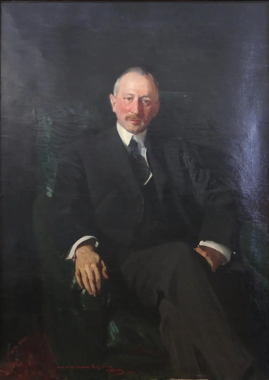 Portret van Jacques Seligmann - Joaquín Sorolla