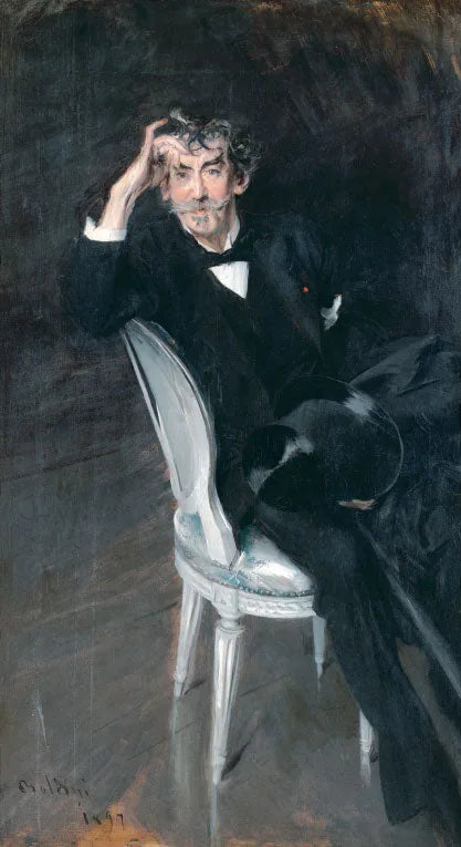 Portret van James McNeill Whistler - Giovanni Boldini