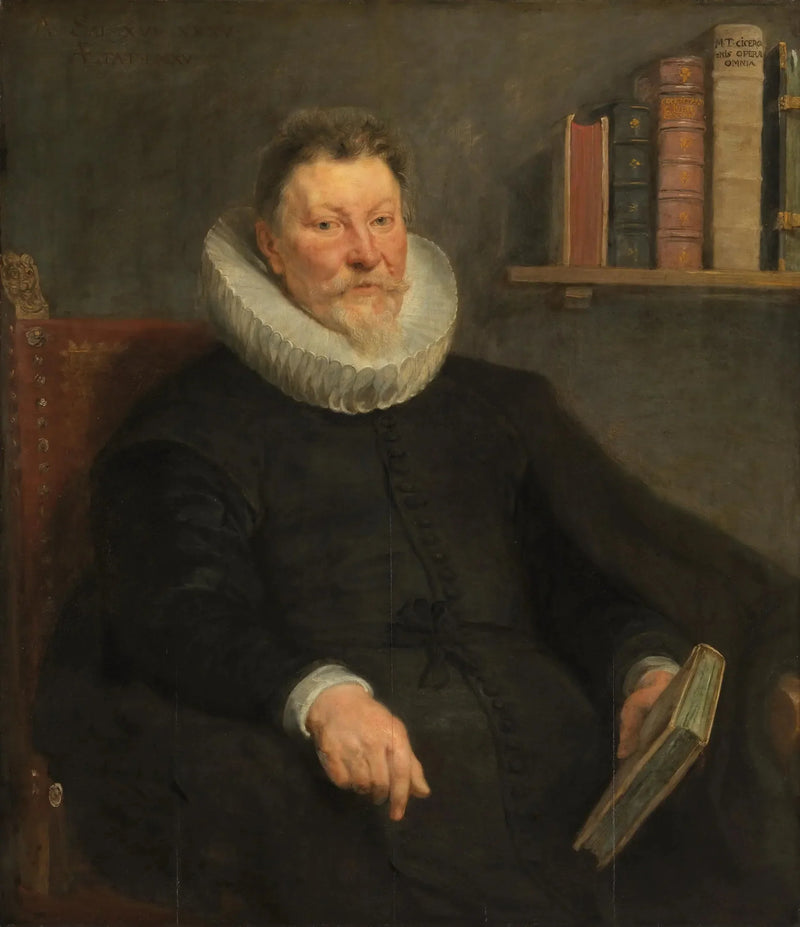 Portret van Jan Brant - Peter Paul Rubens