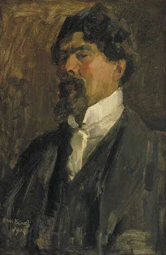 Portret van Jan Toorop - Isaac Israëls