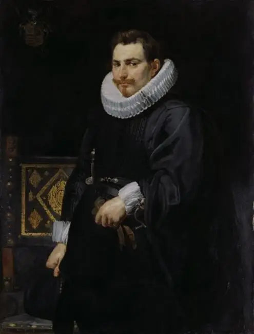 Portret van Jan Vermoelen (1589-1656), opperbevelhebber van de Spaanse vloot, 1616 - Peter Paul Rubens
