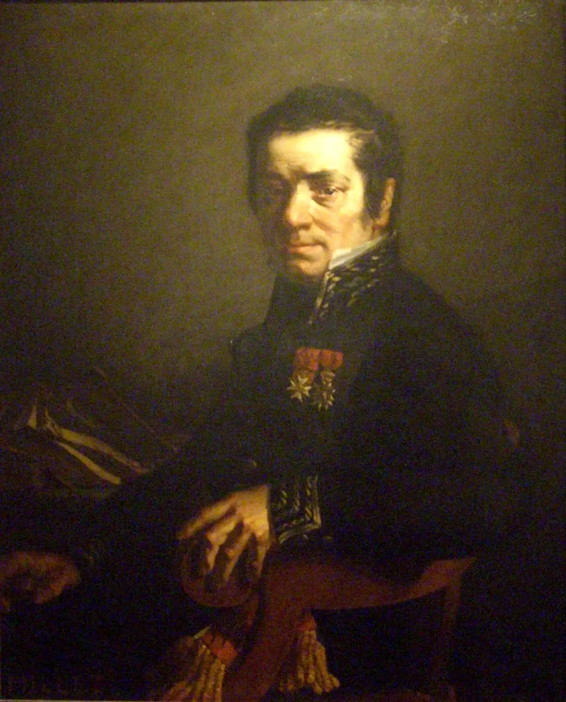 Portret van Javain, burgemeester van Cherbourg van 1830 tot 1833) - Jean-François Millet