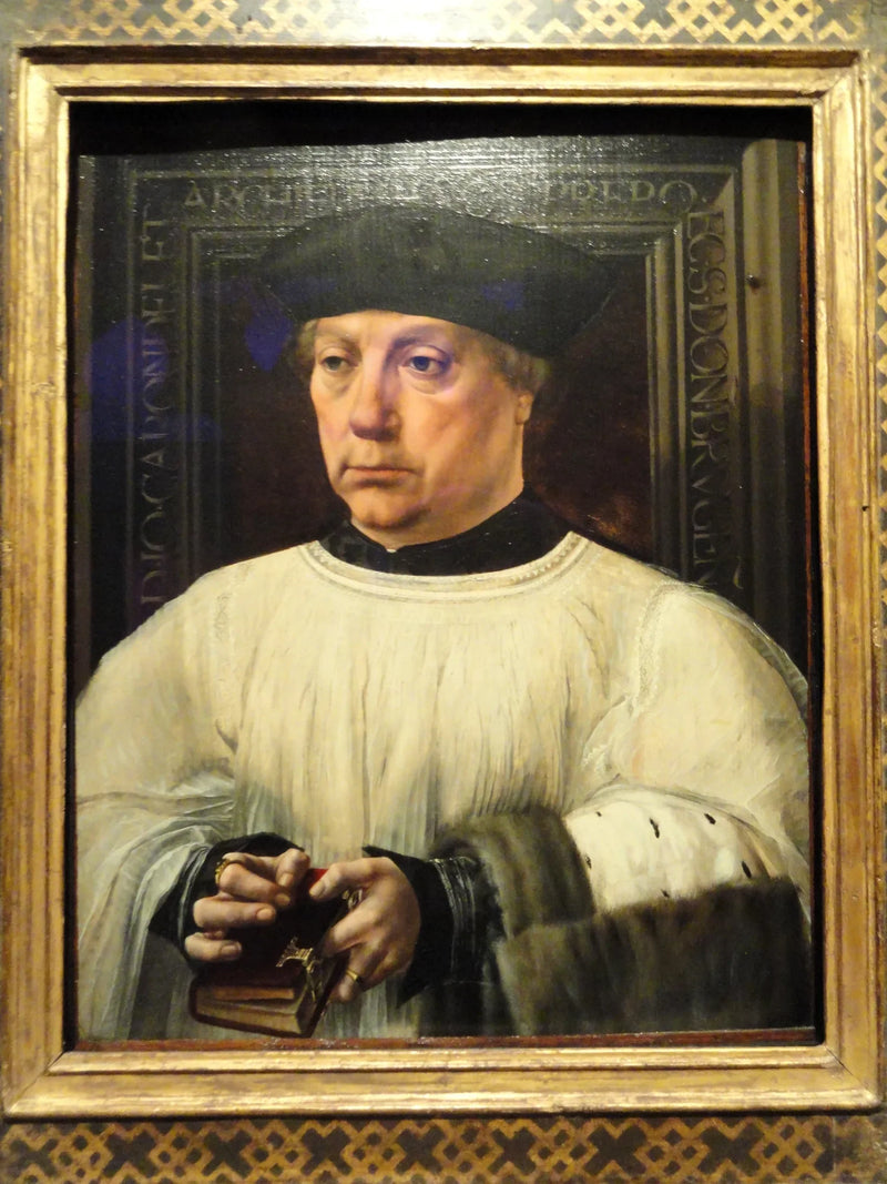 Portret van Jean Carondelet - Jan Gossaert