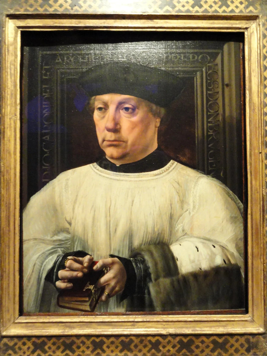 Portret van Jean Carondelet - Jan Gossaert