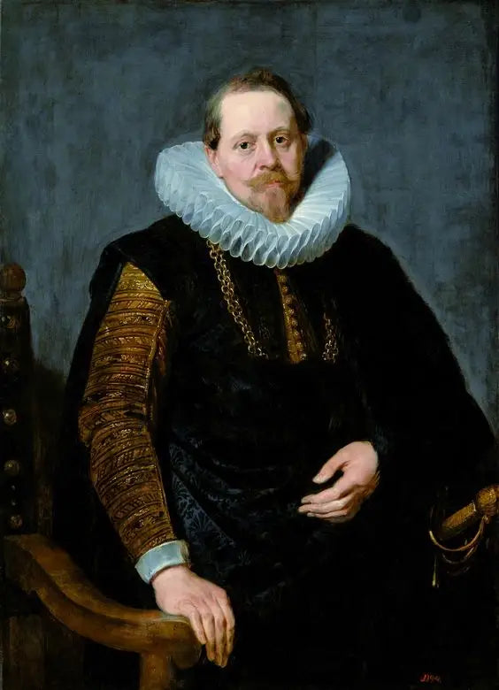 Portret van Jean Charles de Cordes. - Peter Paul Rubens