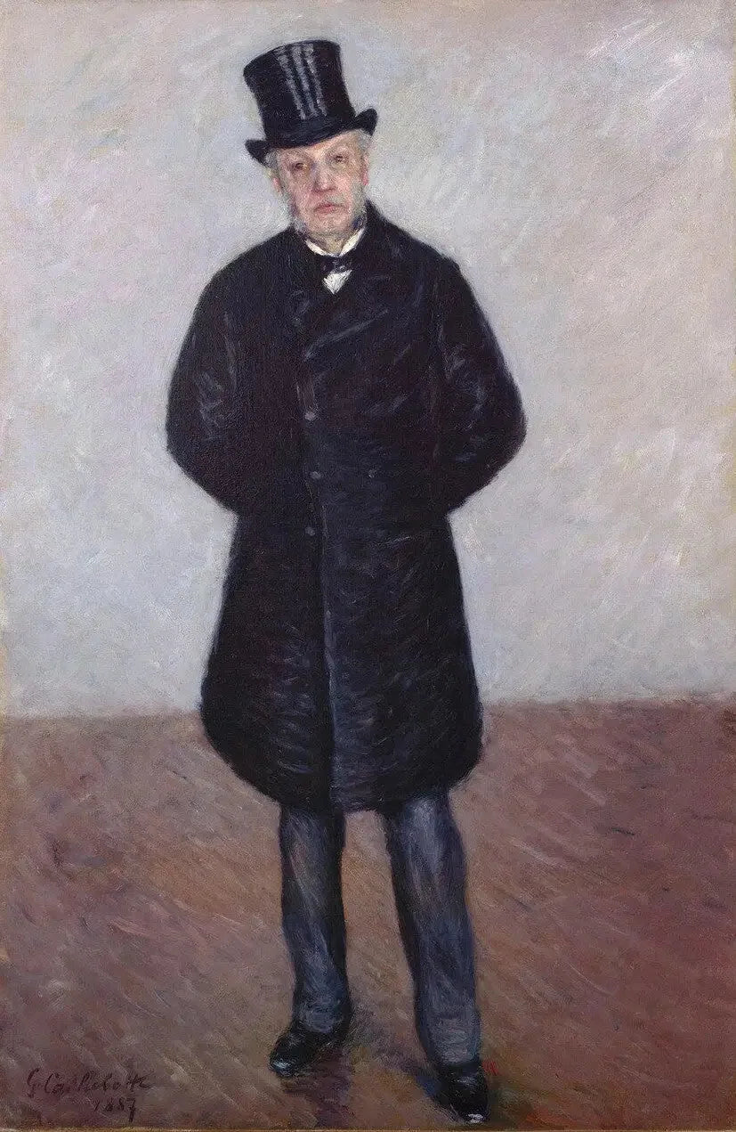 Volledig portret van Jean Daurelle - Gustave Caillebotte