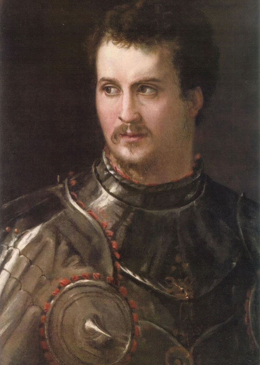 Portret van Jean des Bandes Noires - Francesco Salviati