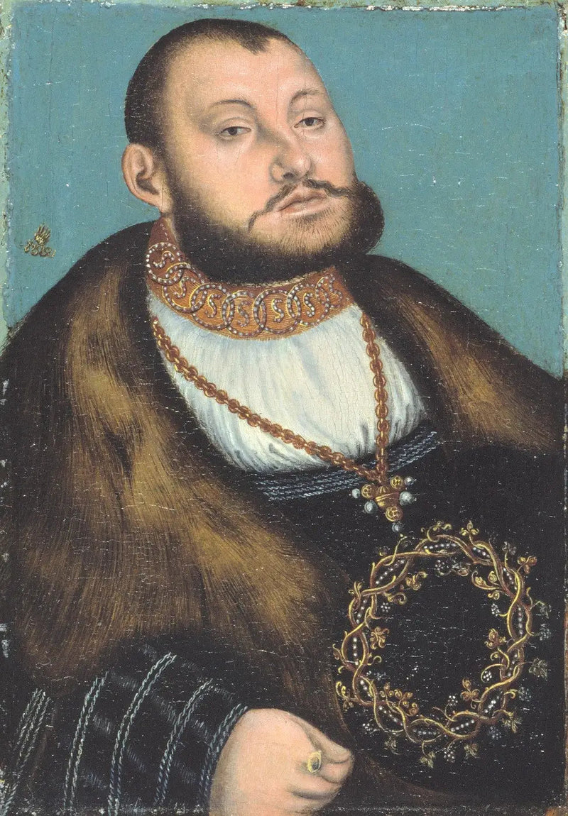 Portret van Jean-Frédéric I de Majestueuze - Lucas Cranach de Oudere