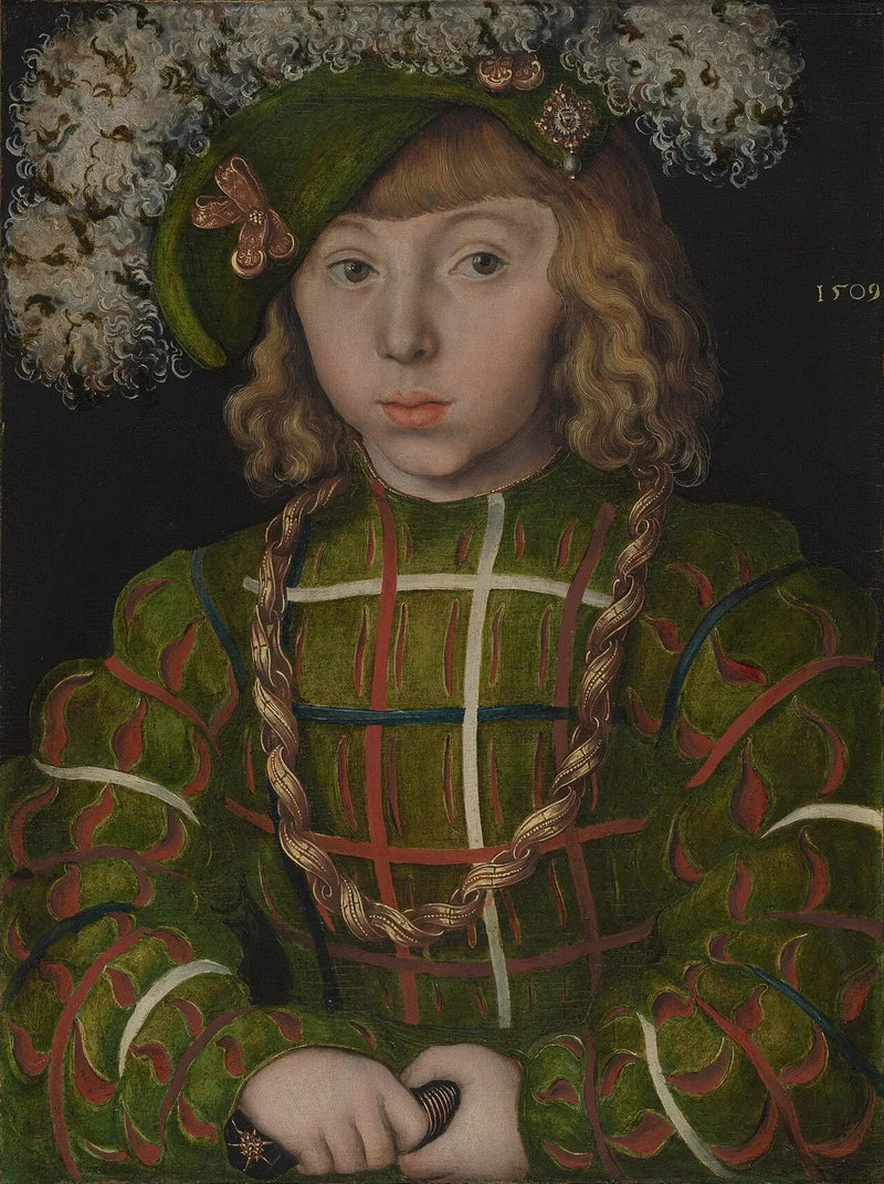 Portret van Jean-Frederik I van Saksen - Lucas Cranach de Oude