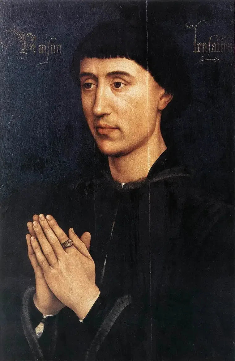 Portret van Jean de Froimont - Rogier van der Weyden