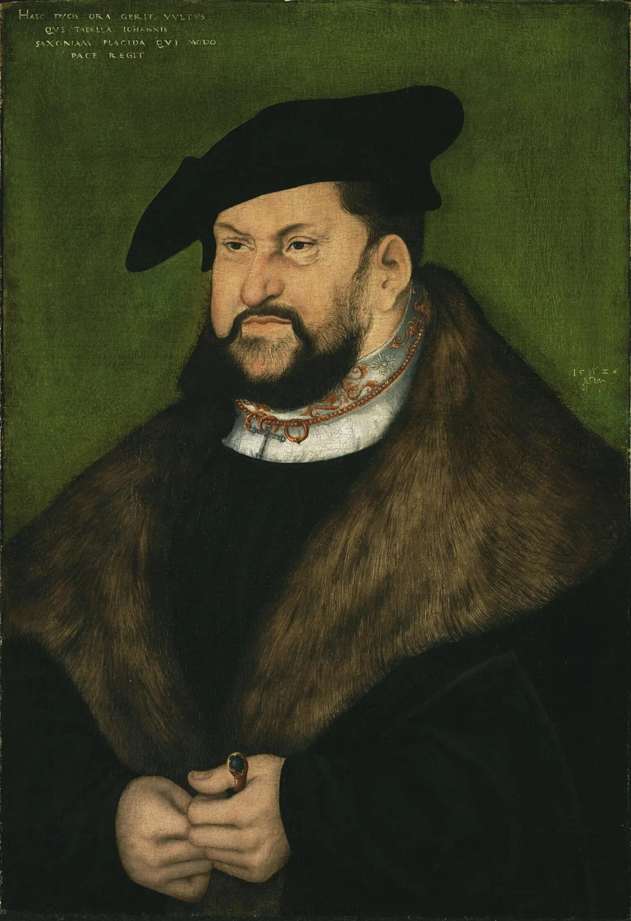 Portret van Jean de Constant, keurvorst van Saksen - Lucas Cranach de Oude