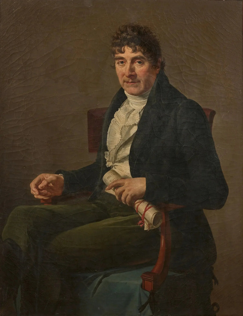 Portret van Jean-Louis Brousse-Desfaucherets - Marie-Guillemine Benoist