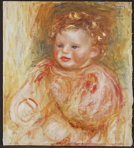 Portret van Jean Renoir, kind - Pierre-Auguste Renoir