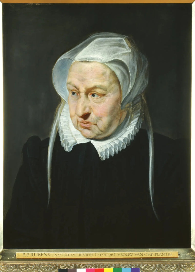 Portret van Jeanne Rivière - Peter Paul Rubens