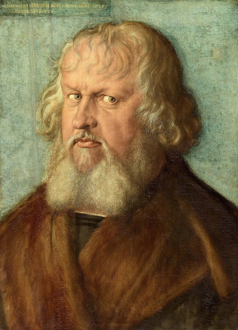 Portret van Jérôme Holzschuher - Albrecht Dürer