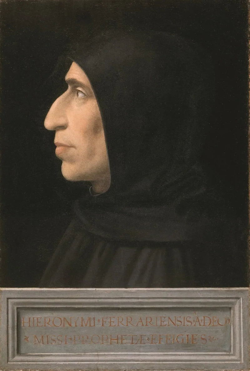 Portret van Jérôme Savonarola - Fra Bartolomeo