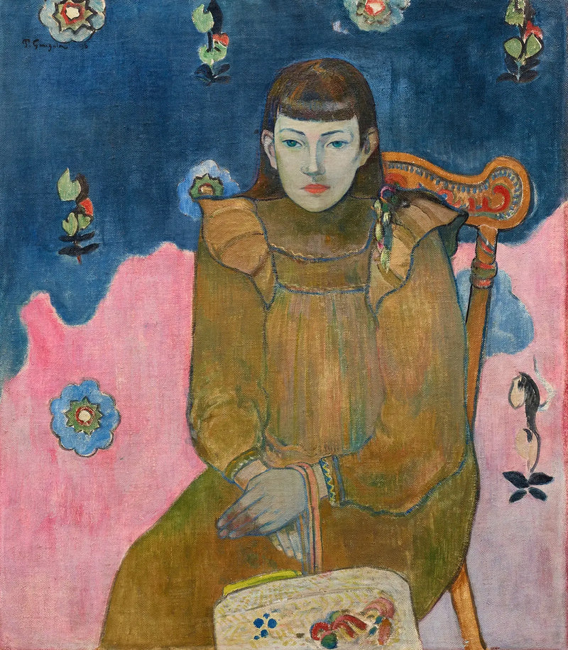 Portret van een jong meisje Vaité Goupil - Paul Gauguin