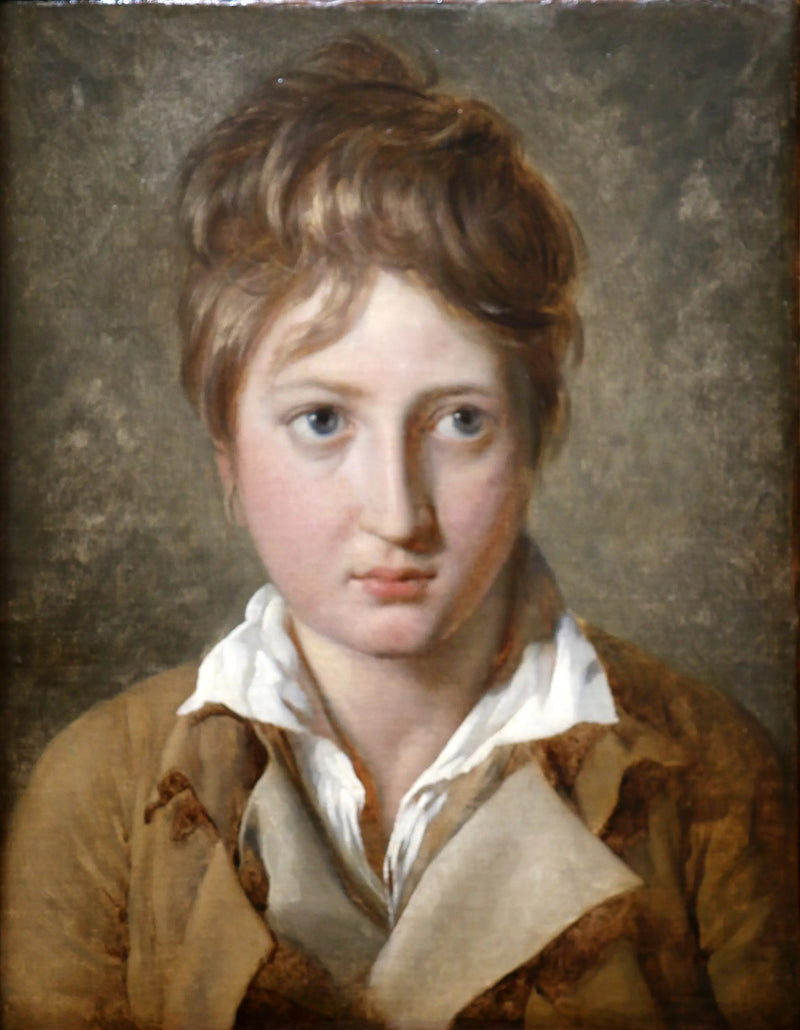 Portret van een jonge jongen - Jacques-Louis David