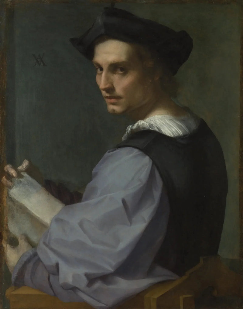 Portret van een jonge man - Andrea del Sarto