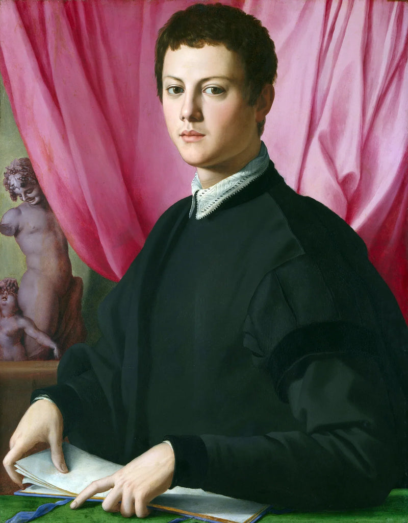 Portret van een jonge man - Bronzino
