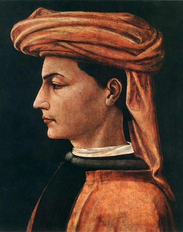 Portret van een jonge man - Domenico Veneziano