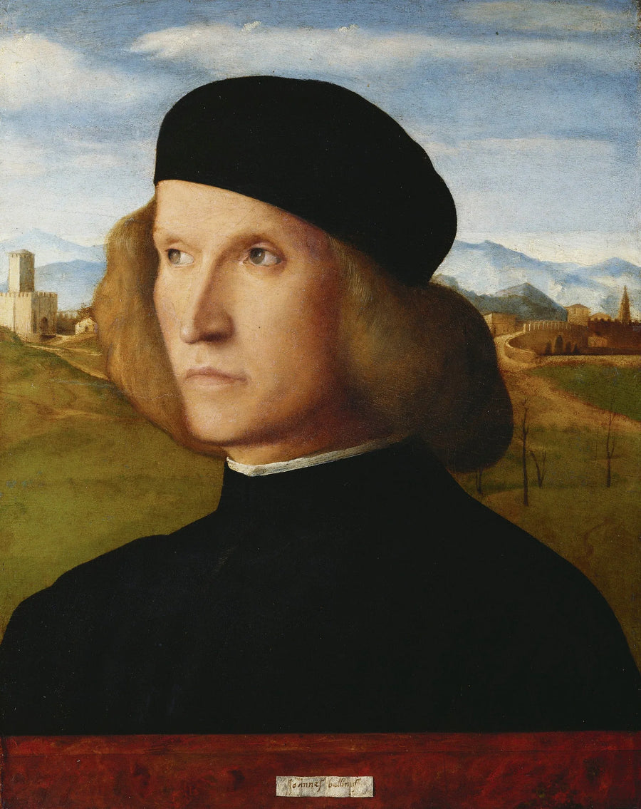 Portret van een jonge man - Giovanni Bellini