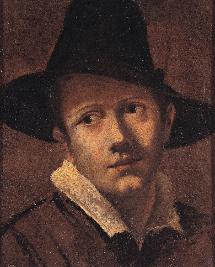 Portret van een jonge man - Ludovico Carracci