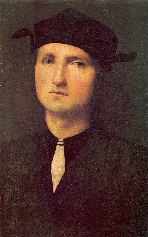 Portret van een jonge man - Pietro Perugino
