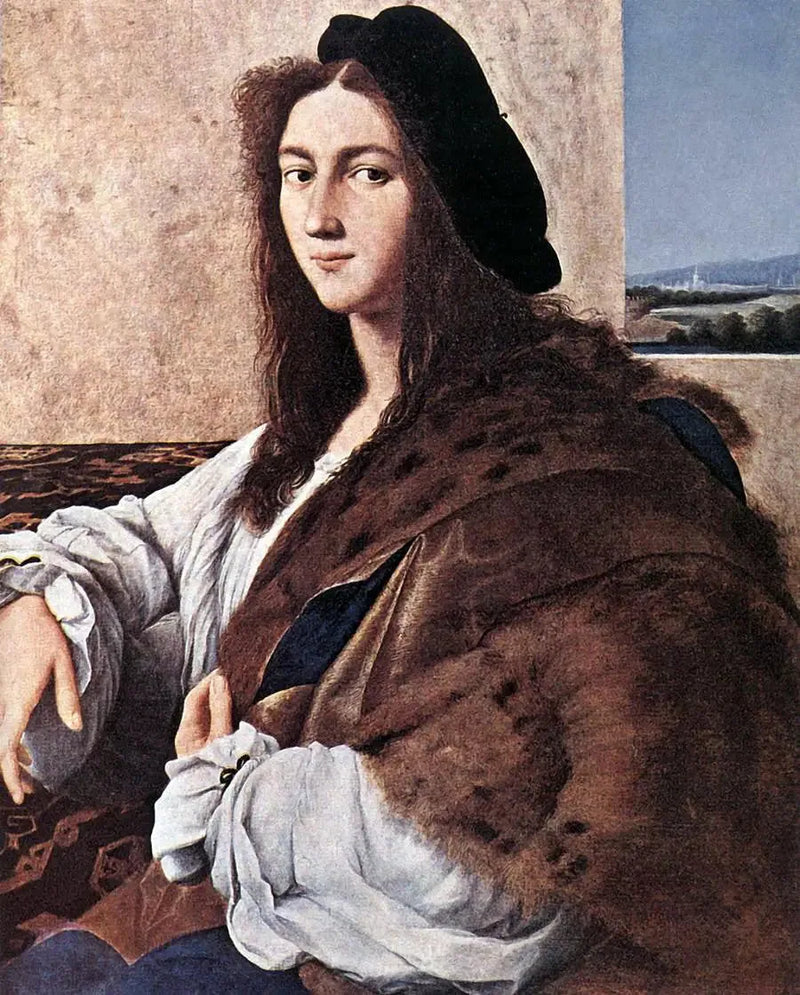 Portret van een jonge man - Raphael Sanzio