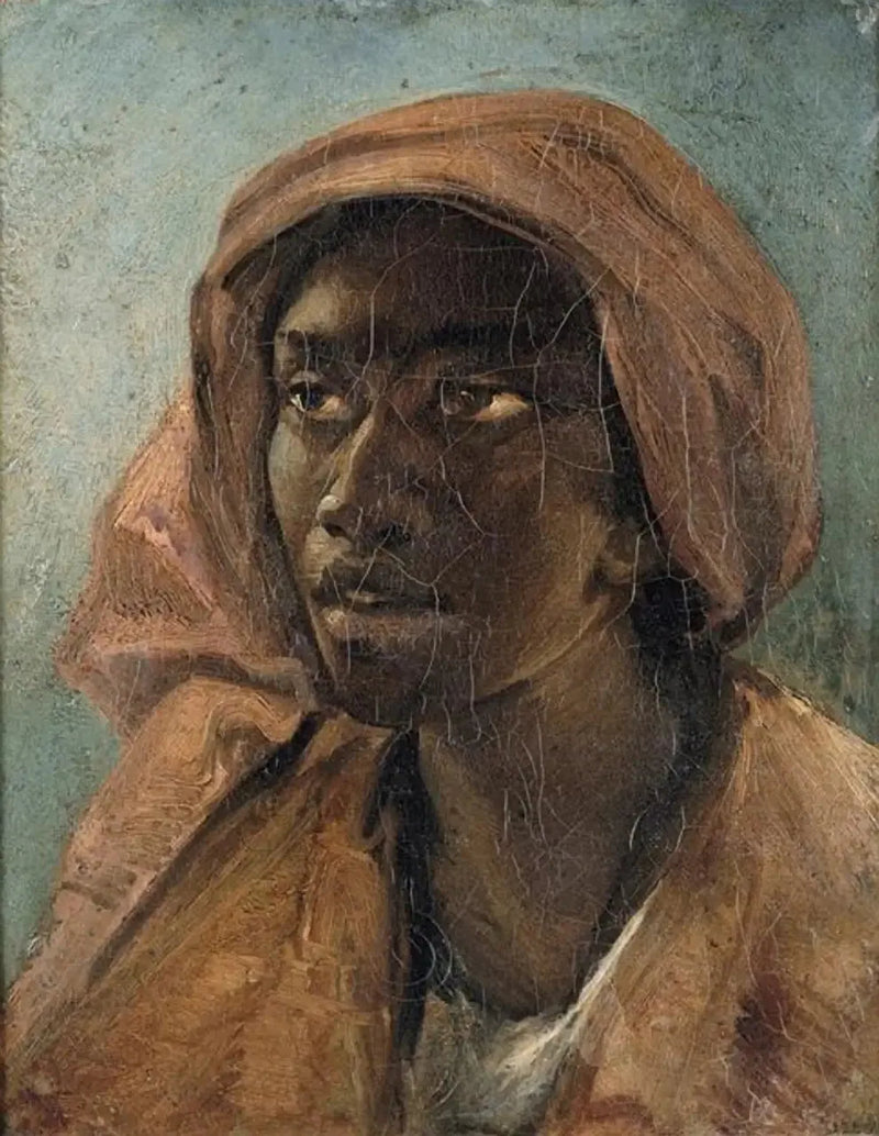 Portret van een jonge métisse - Théodore Géricault