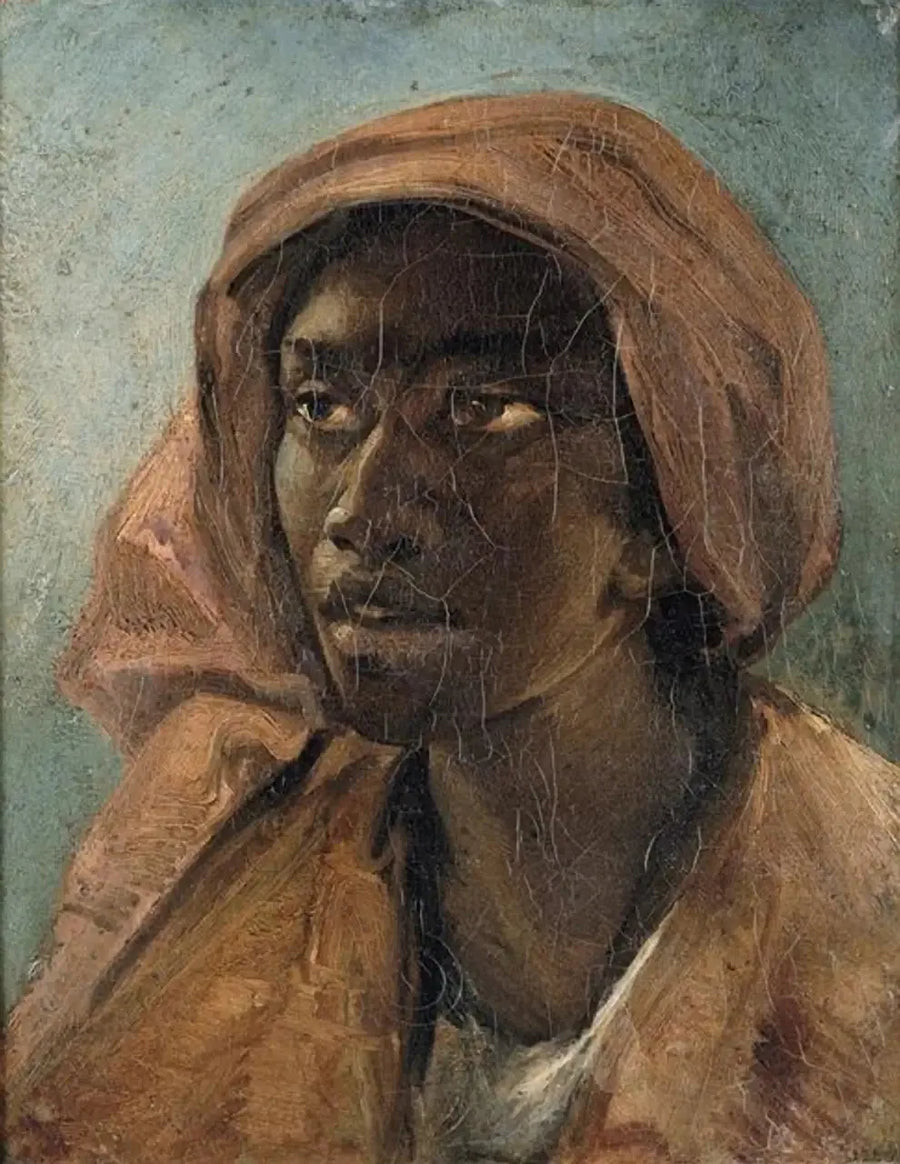 Portret van een jonge métisse - Théodore Géricault