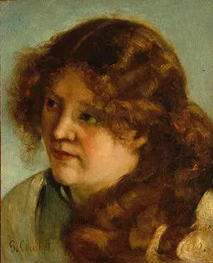 Portret van Jo - Gustave Courbet
