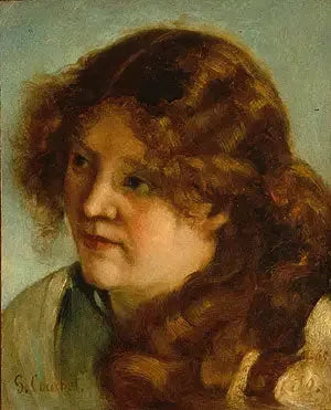 Portret van Jo - Gustave Courbet
