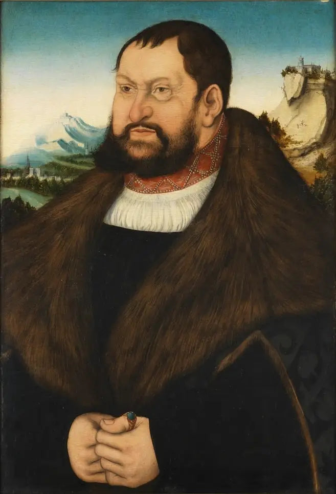 Portret van Johann der Beständige - Lucas Cranach de Oudere