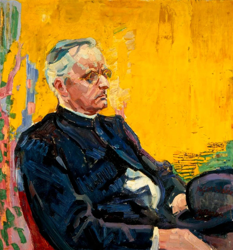 Portret van Johann Heinrich Schrörs (1852-1928) - Jan Toorop