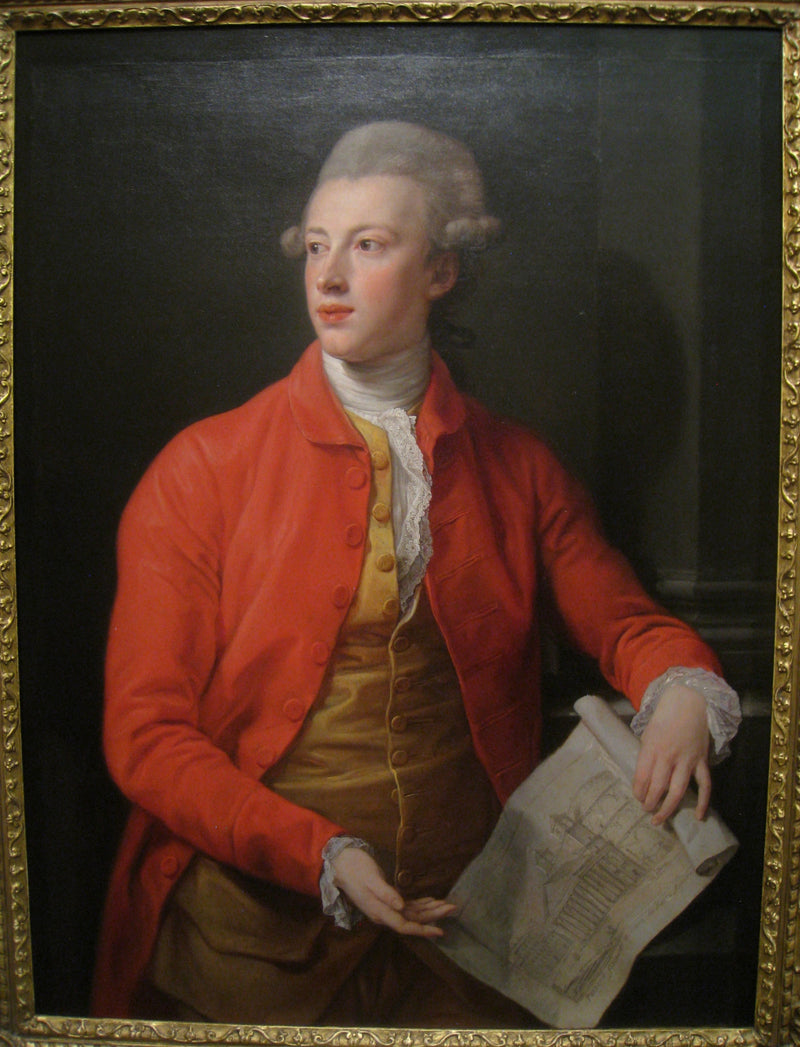 Portret van John Corbet van het kasteel Sundorne, Shrewsbury - Pompeo Batoni