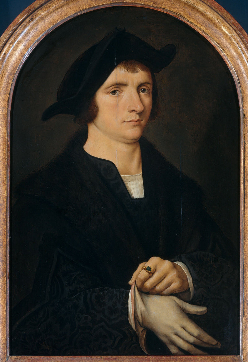 Portret van Joris Vézeleer - Joos van Cleve