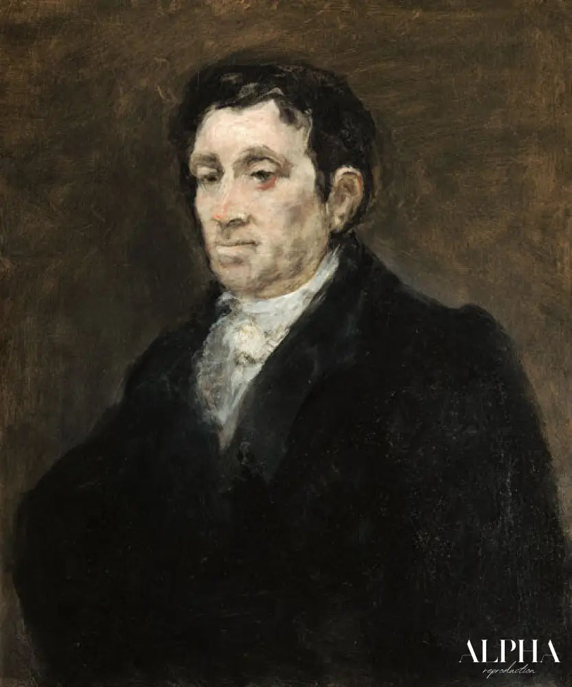 Portrait de José Pío de Molina - Francisco de Goya - Reproductions de tableaux et peintures haut de gamme