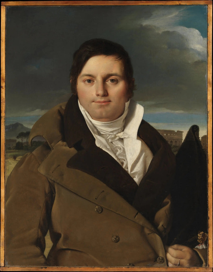 Portret van Joseph-Antoine Moltédo - Jean-Auguste-Dominique Ingres