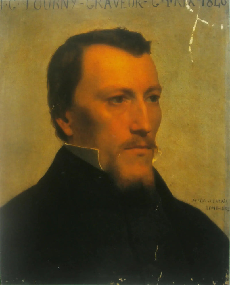 Portret van Joseph-Gabriel Tourny - Bouguereau