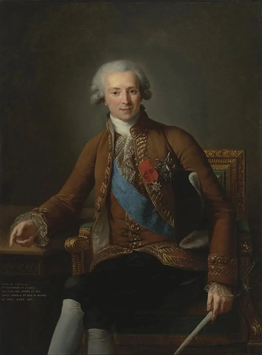 Portret van Joseph Hyacinthe François de Paule de Rigaud, graaf de Vaudreuil - Élisabeth Vigée Le Brun

Source:
Portrait de Joseph Hyacinthe François de Paule de Rigaud, comte de Vaudreuil - Élisabeth Vigée Le Brun